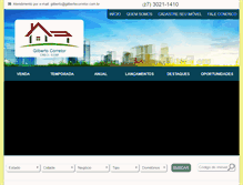 Tablet Screenshot of gilbertocorretor.com.br